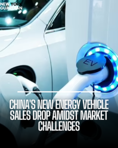 According to industry data, new energy vehicle (NEV) sales in China decreased by 38.8% month on month.