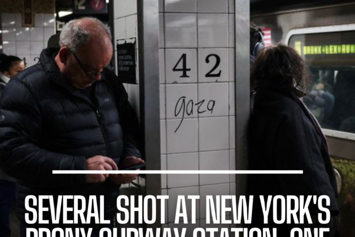 New York City police responded to reports that many people had been shot at a subway station in the Bronx.