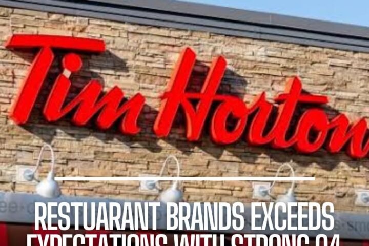 Restaurant Brands International revealed quarterly profits and revenue that beat analysts' anticipations on Tuesday, fueled by stronger-than-expected Tim Hortons sales.