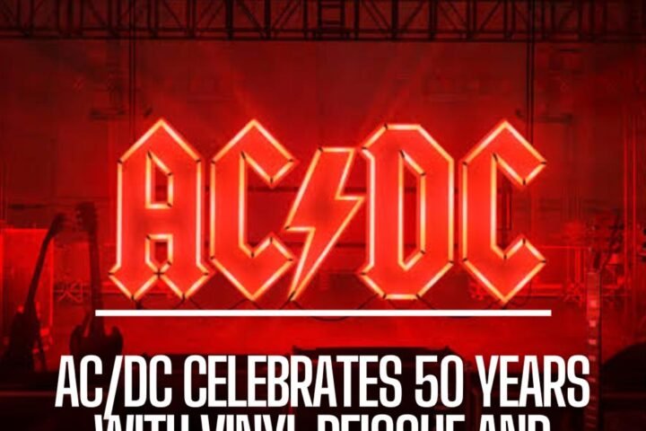 AC/DC reissues its catalog and insists on "vibrant gold vinyl."