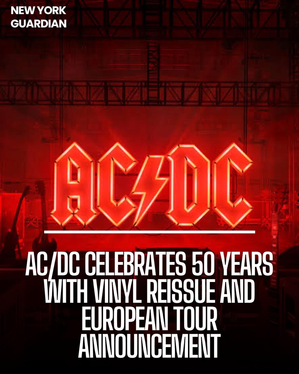 AC/DC reissues its catalog and insists on "vibrant gold vinyl."