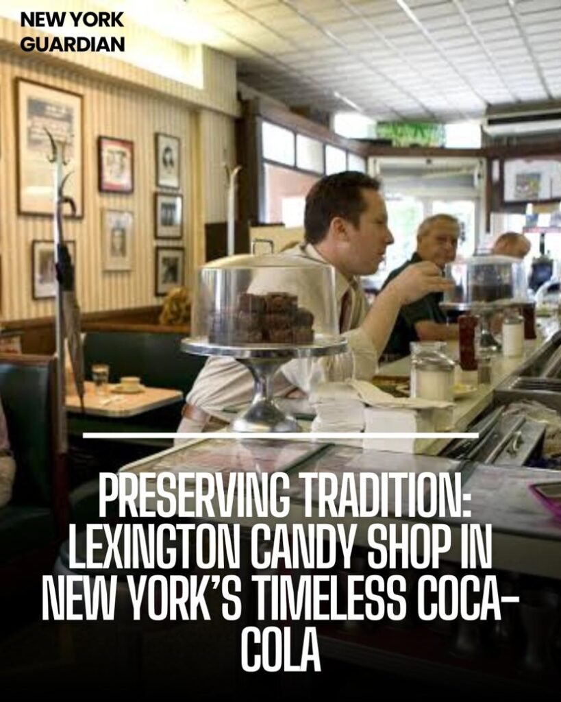 Lexington Candy Shop in New York, a 95-year-old cafe, has become the center of attention on the internet after a clip of them serving Coca-Cola went viral.