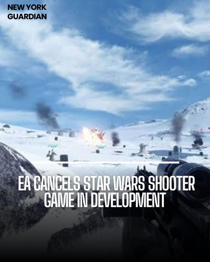 Electronic Arts (EA) is revoking an upcoming Star Wars game and will lay off 5% of its workers globally- around 670 people.