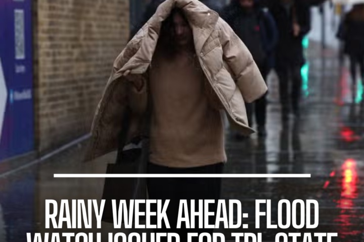 Following a small break in precipitation, the tri-state area is bracing for an extended period of rainy weather.