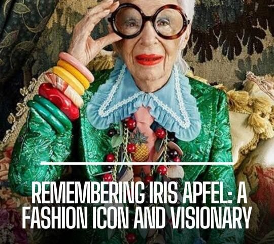 American designer and fashion celeb Iris Apfel has passed away at the age of 102.