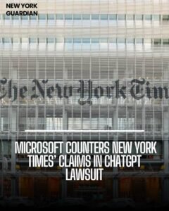 A technology group that has invested in OpenAI has filed a legal motion to dismiss a case that accuses them of copyright infringement.