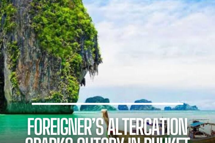 hailand has canceled the visa of a Swiss guy who faced rising backlash after news that he allegedly kicked a local lady sitting on the steps near his villa in Phuket.