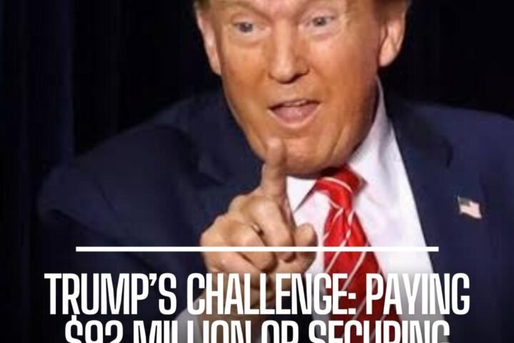 In a New York civil scam case, Donald Trump cannot find a private firm to assure him of the $464m (£365m) he has been ordered to pay.