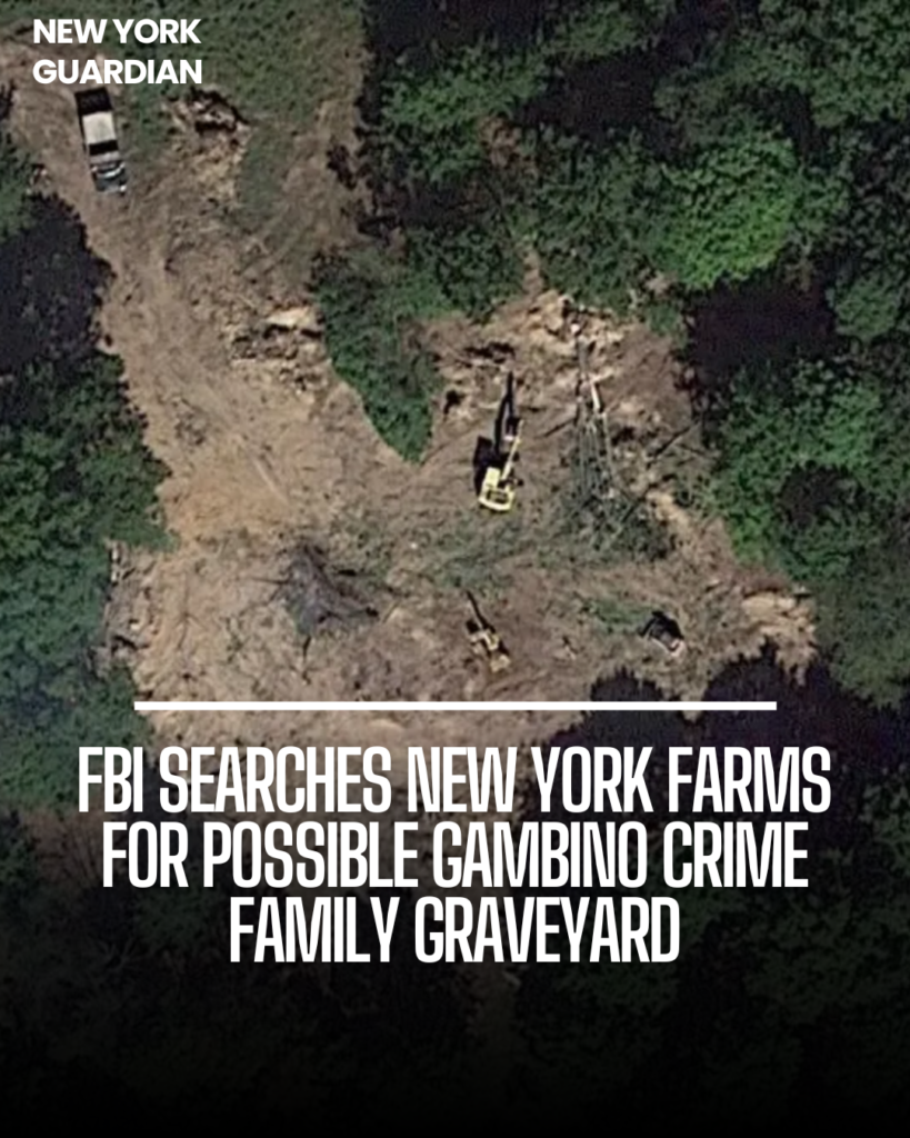 For the 2nd time in the past five months, the FBI and other law enforcement authorities conduct searches on farms in New York.