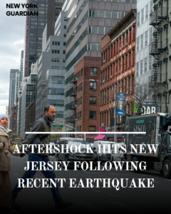 Less than a week after a 4.8-magnitude earthquake struck the tri-state area, New Jersey experienced a 2.6-magnitude aftershock.