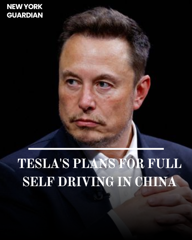 Elon Musk is visiting Beijing, and press reports say he seeks to discuss allowing autonomous driving mode on Tesla cars in China.