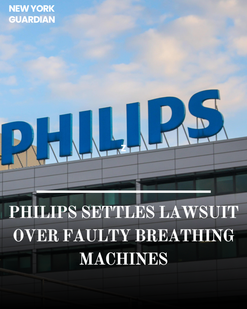 Dutch medical equipment maker Philips says it has reached a $1.1bn (£877m) contract to settle cases in the US relating to potentially faulty breathing machines.