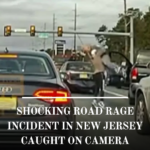 A road rage in Brick Township, New Jersey, was caught on dashcam footage, showing two men in a heated argument 