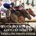 Mystik Dan won the 150th Kentucky Derby after a thrilling picture finish, edging Sierra Leone and Forever Young.