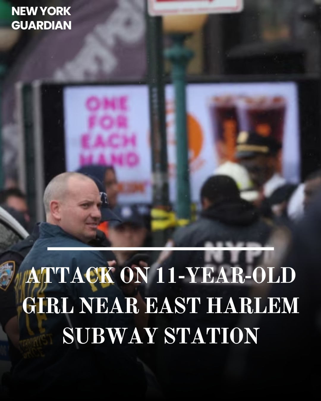 The incident occurred shortly after 2 p.m. on Friday at the 6 train station at East 116th Street and Lexington Avenue in East Harlem.